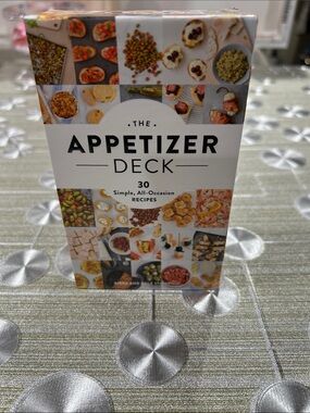 Chronicle Books Appetizer Deck - Vibrant Recipe Collection
